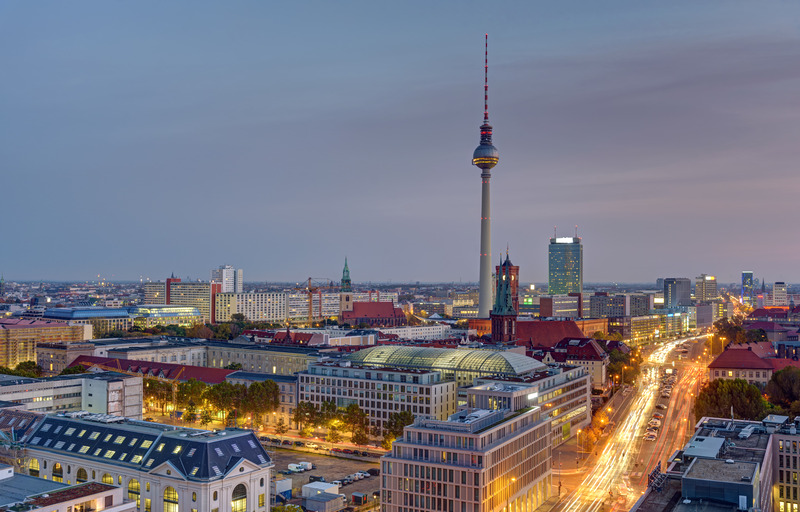 dawn over central berlin 2023