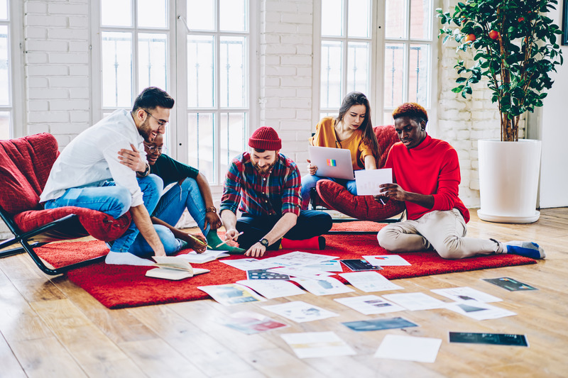 multicultural people planning strategy of collaboration